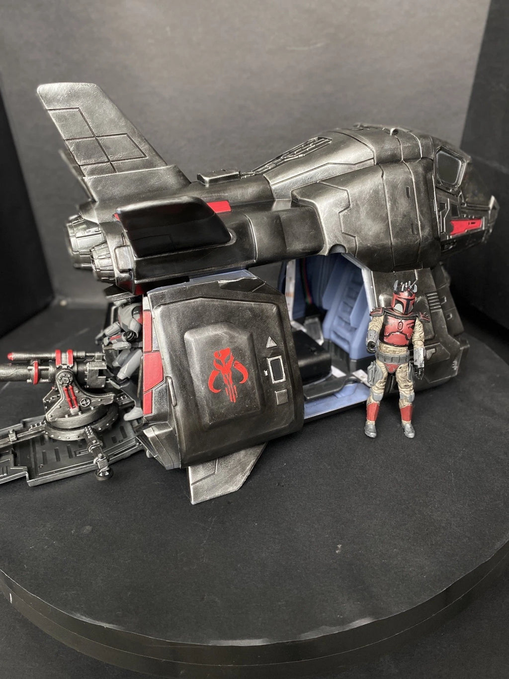 HISS-VTOL “Black Asp” – Cobra Dropship Gunship 3.75” Custom G.I. Joe collectible