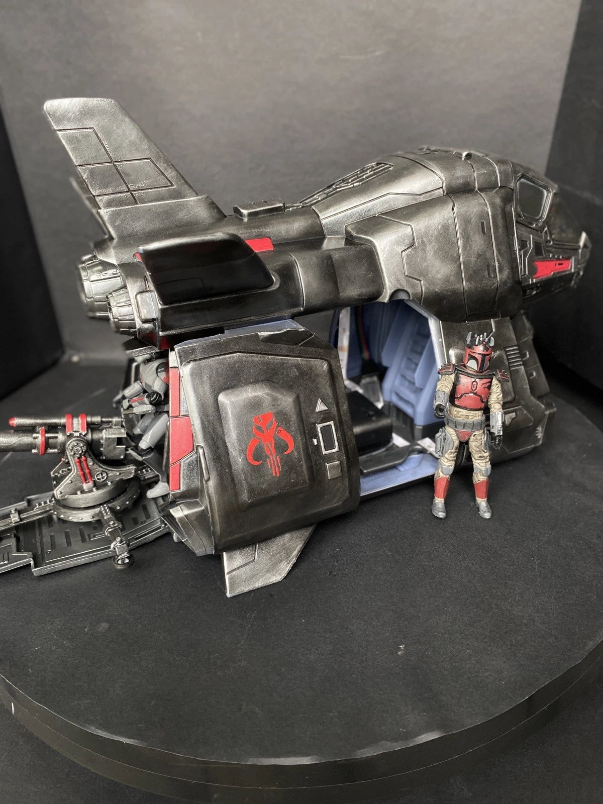 HISS-VTOL “Black Asp” – Cobra Dropship Gunship 3.75” Custom G.I. Joe collectible