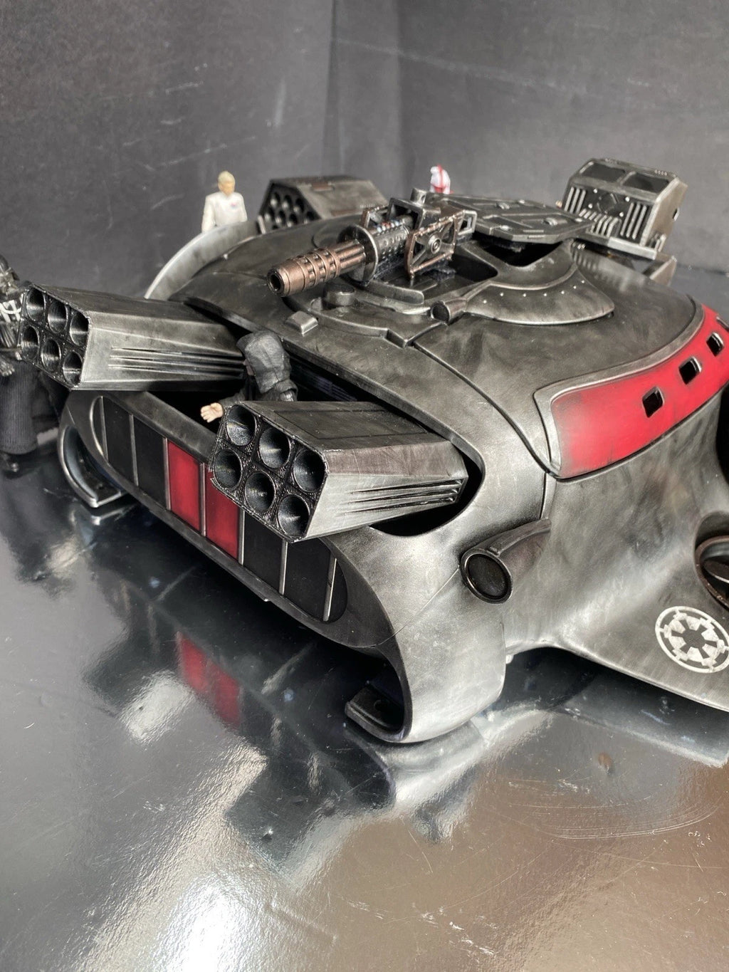 Sith Prototype Shuttle “Red Vortex” Custom Andor-Era Imperial Gunship Star Wars