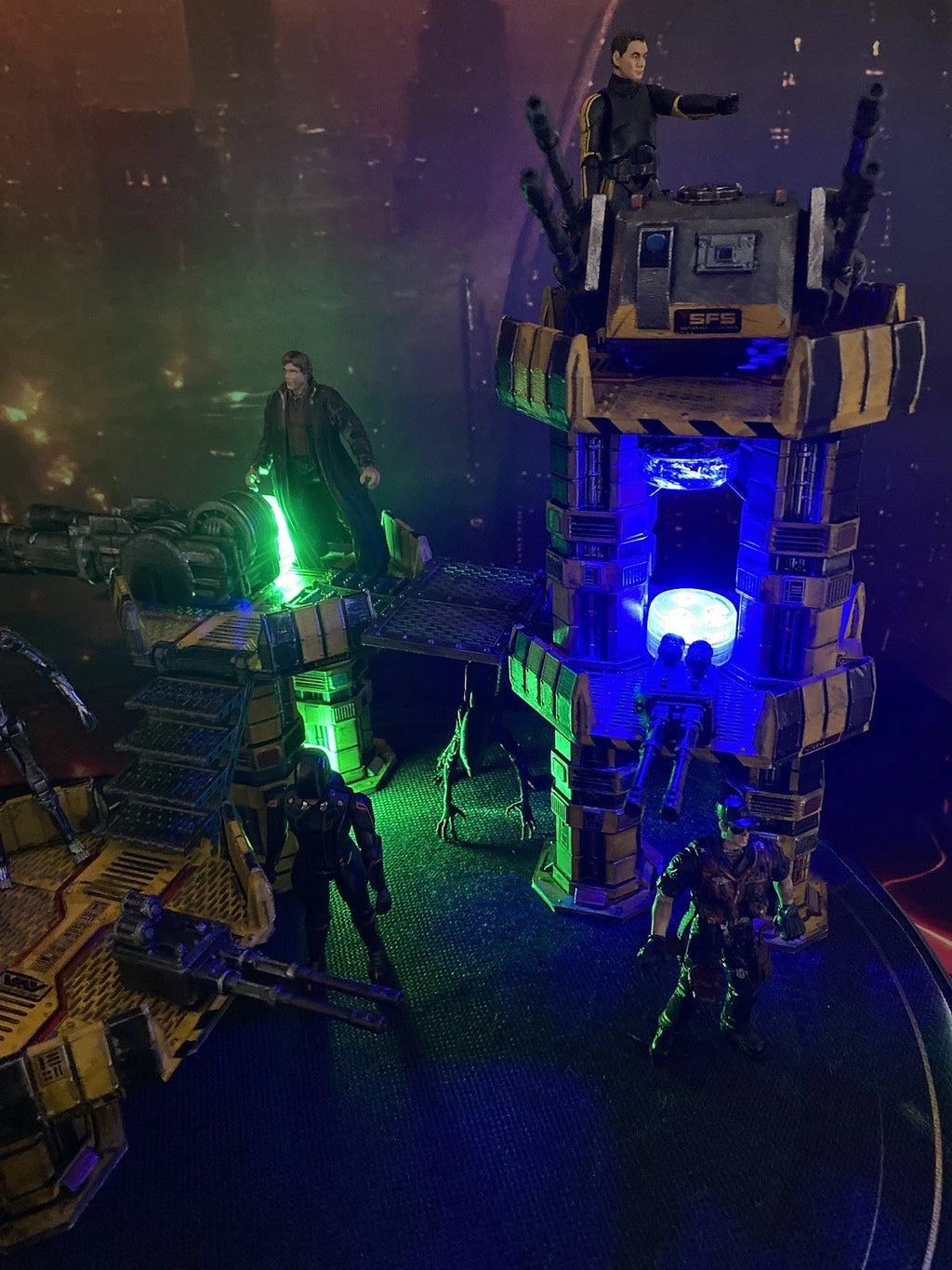 Siegebreaker Bastion | Custom Star Wars Defence Tower Empire Vintage Diorama
