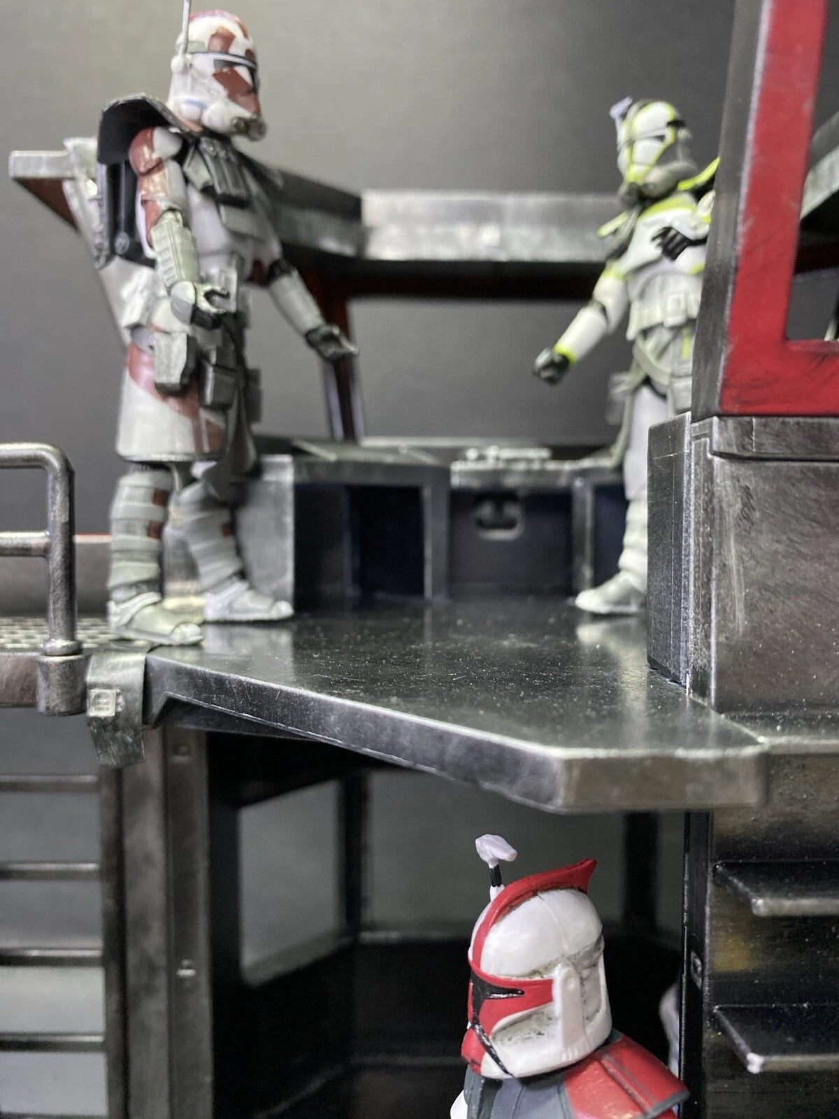 OCP Delta City Quarantine Tower RoboCop OCP Security Diorama Custom collectible