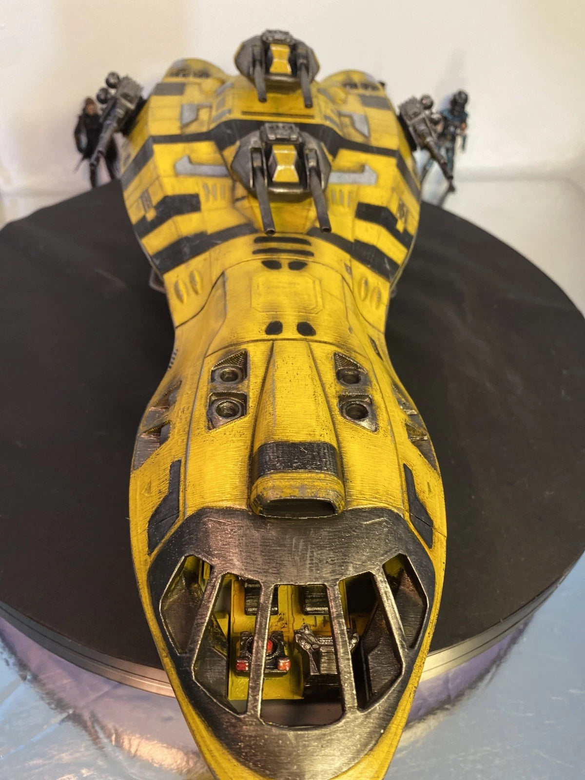 STAR WARS CUSTOM DROPSHIP GUNSHIP SHUTTLE 3.75 1:18 KENNER VINTAGE COLLECTIBLE