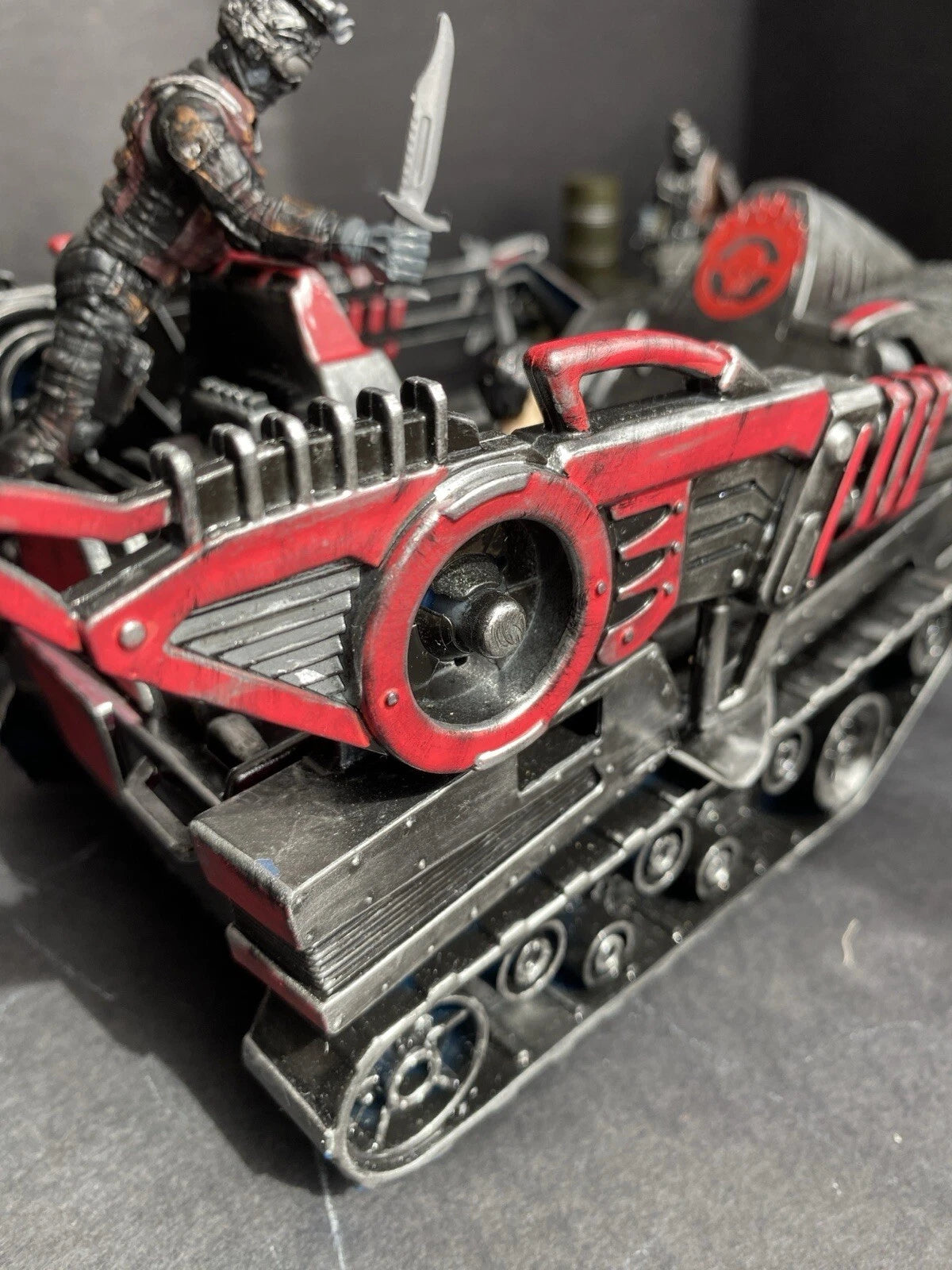 GI JOE COBRA DEVELOPMENTAL TERROR TANK 1:18 Rare Collectible Vintage Custom
