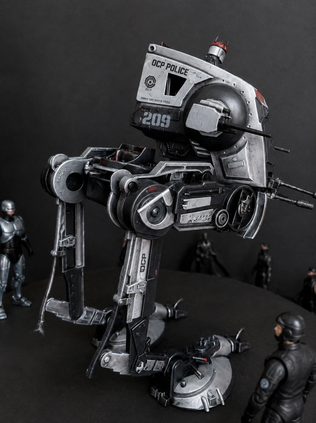 Robocop Commision OCP Detroit Security Legacy ED 209 kenner Custom collectible