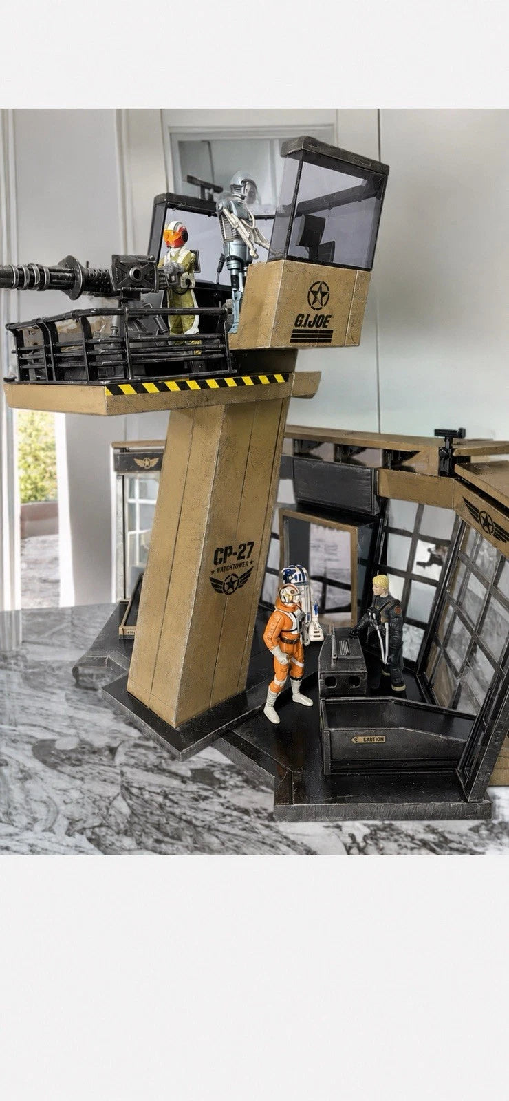 DIORAMA RESIDENT EVIL CUSTOM COMMISSION 3.75 1:18 VINTAGE HASBRO COLLECTIBLE