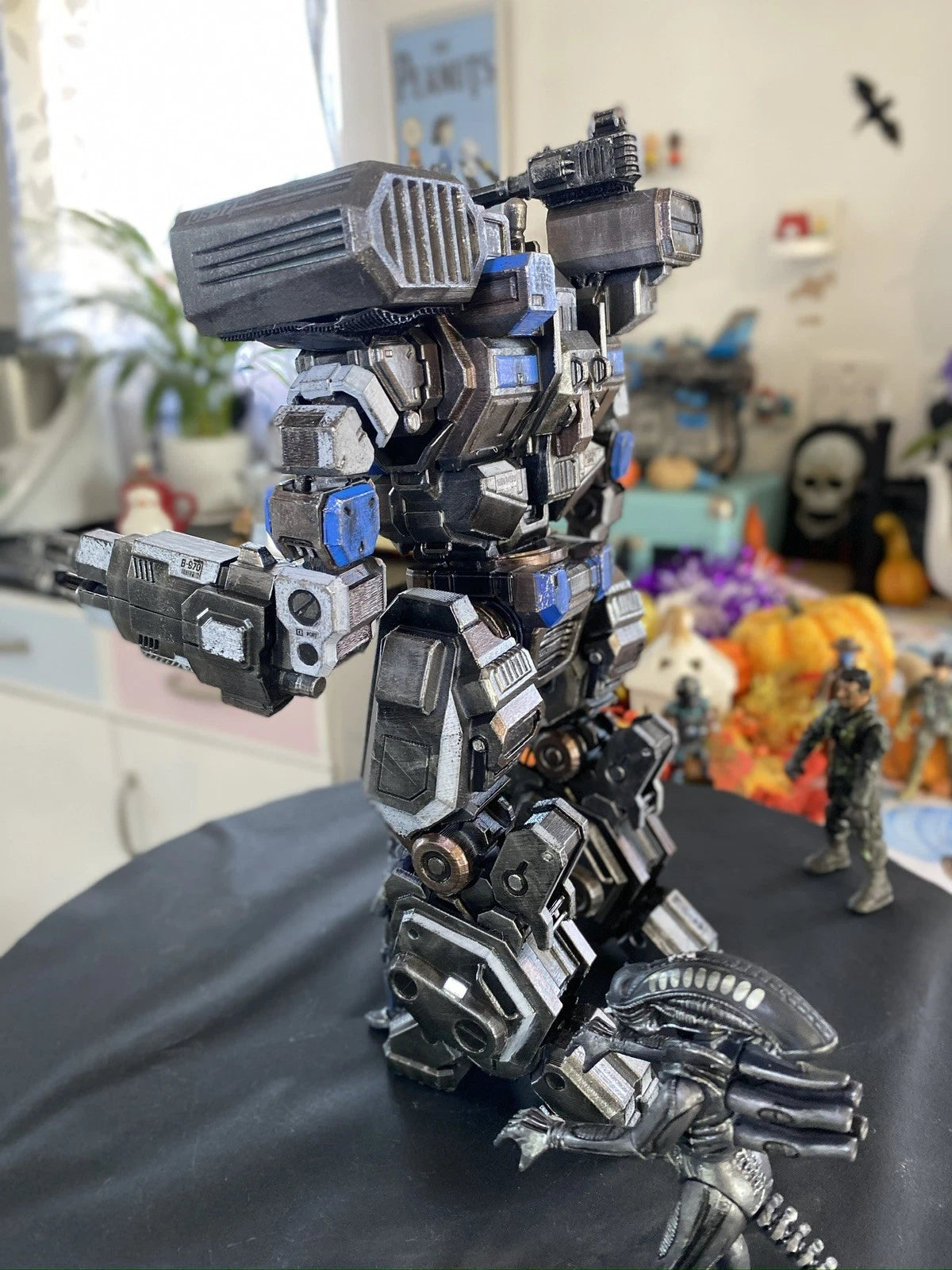 Cobra AttackMech OS-221 Urban Exo Custom Heavy Walker GI Joe vintage collectible