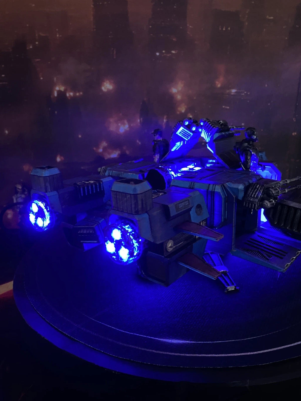 Aliens Weyland Yutani Siege Lander | Custom Colonial Marine Gunship Romulus APC