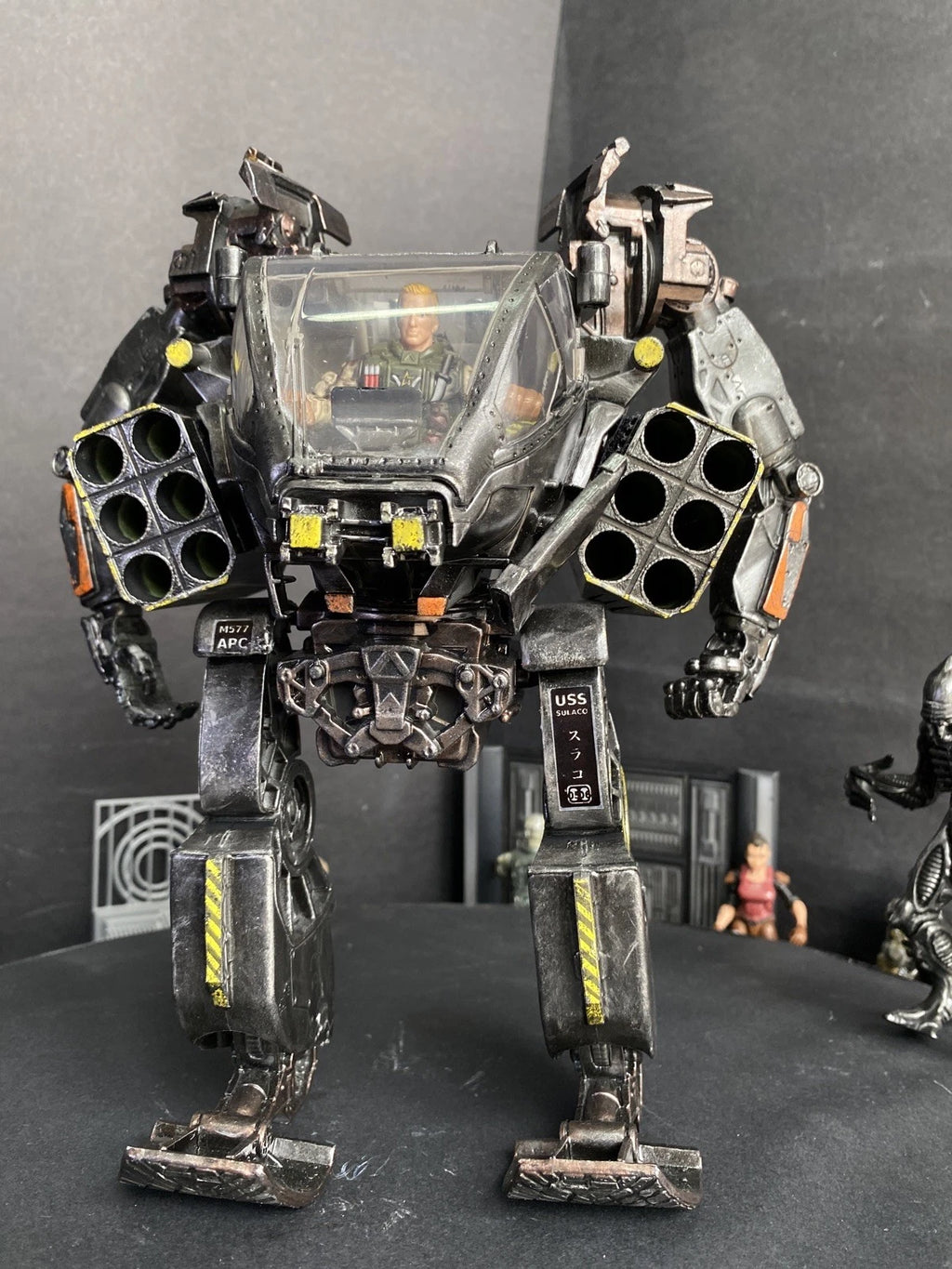 Star Wars Aliens Crossover Power Loader Colonial Marines Imperial Walker Custom