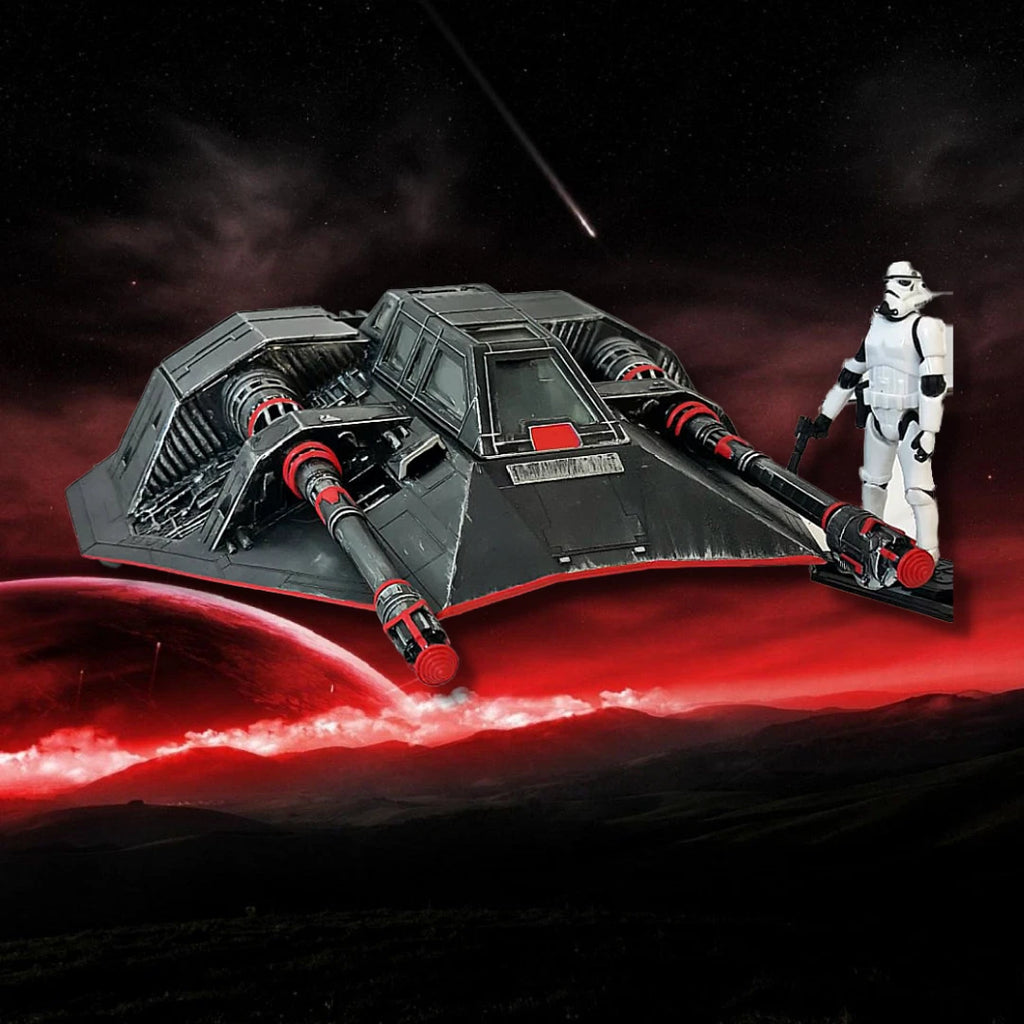Scarlet Manta Bespoke Imperial Snowspeeder 1:18 Hand-Painted Star Wars