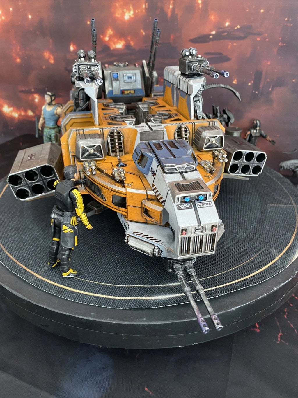 Tai Yong  NEX-8 Blacksite Carrier | Custom Deus Ex Corporate Assault Craft