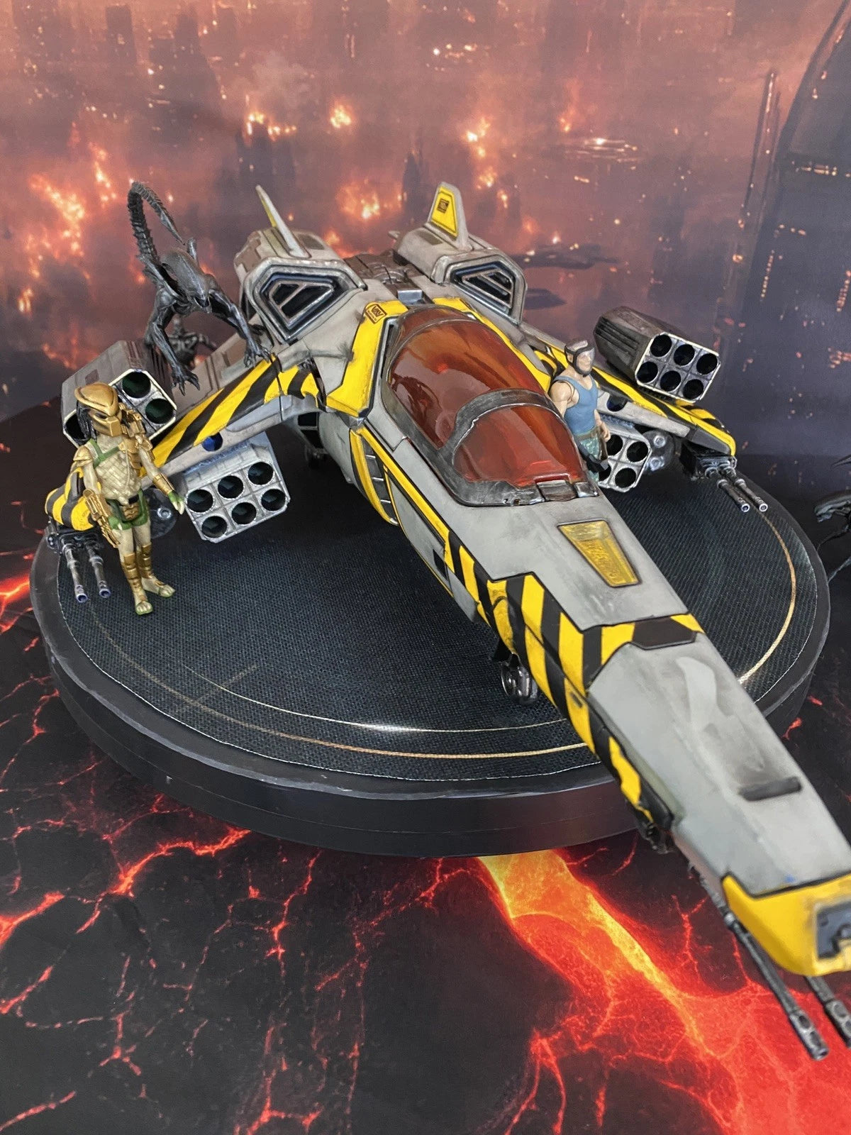 Weyland Yutani Aliens Gunship Colonial Marines Interceptor Romulus Earth Custom