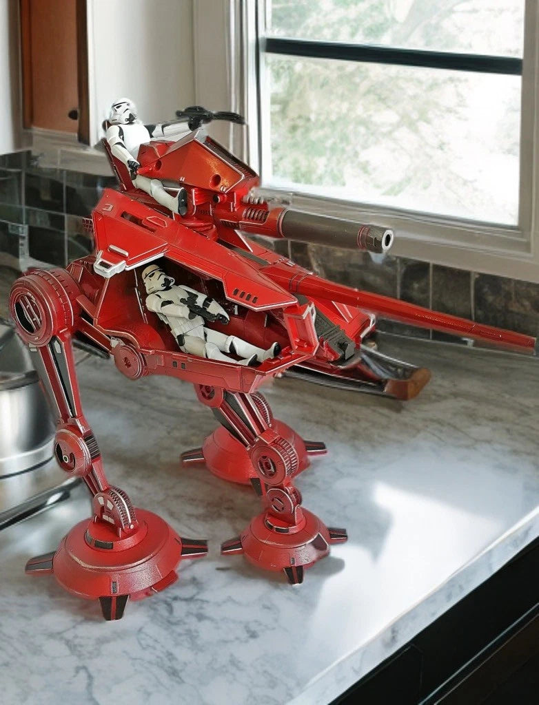 Star Wars Crimson Trident — AT-AP Siege Walker 1:18 Hand-Painted One-Off - view 2