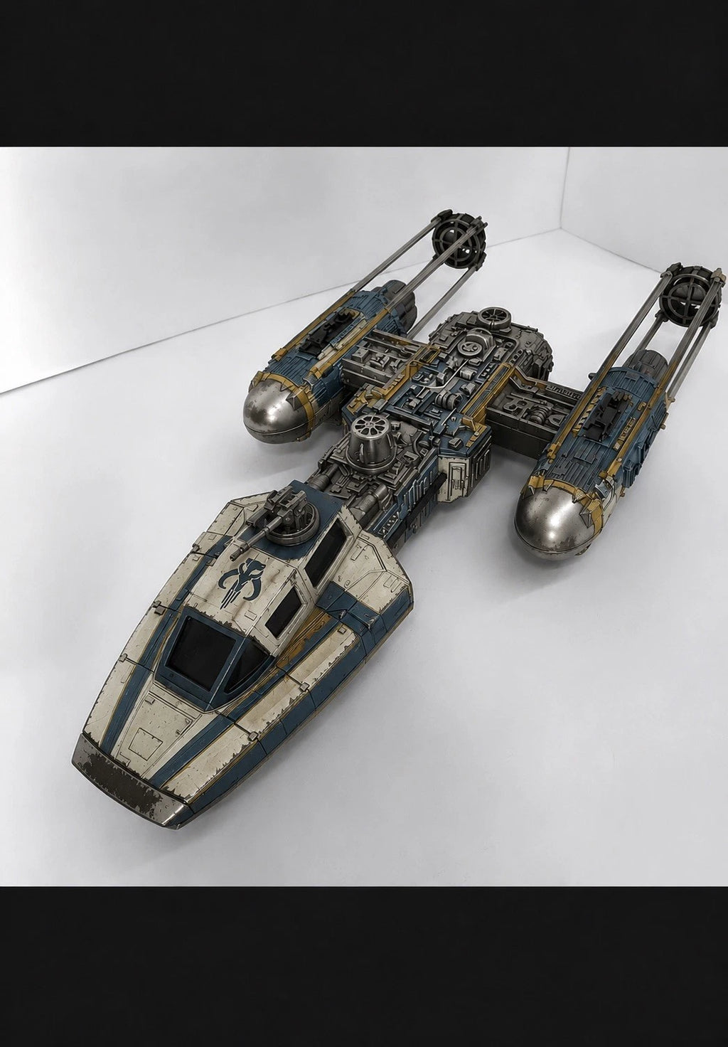 Mandalorian Y-Wing Commission Star Wars Andor Vintage Sith Kenner Custom