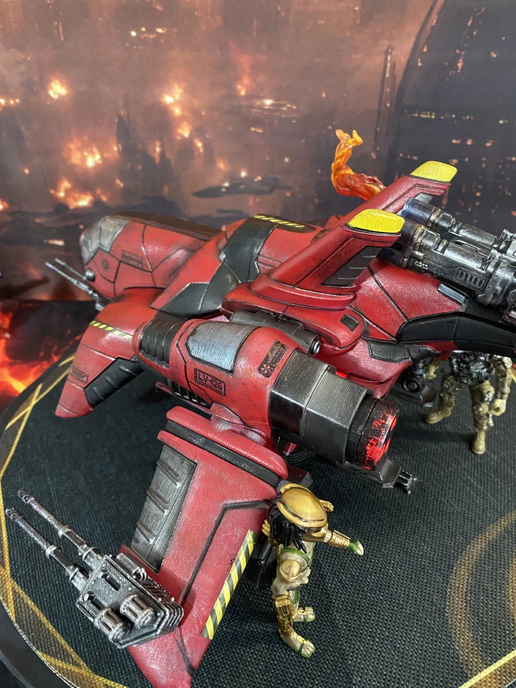 UMBRELLA BIO-HAZARD STRIKE VTOL “Scorchspear” | Resident Evil Custom Gunship