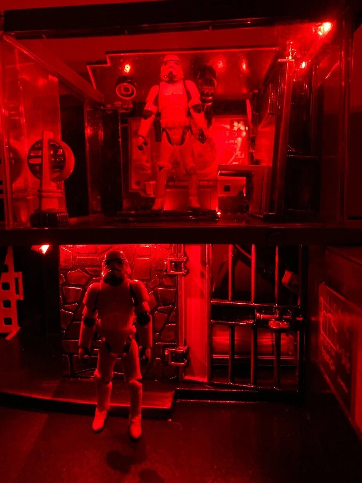 Star Wars SITH OBSERVATION BLOCK 77 | Imperial Detention diorama Kenner Custom - view 12