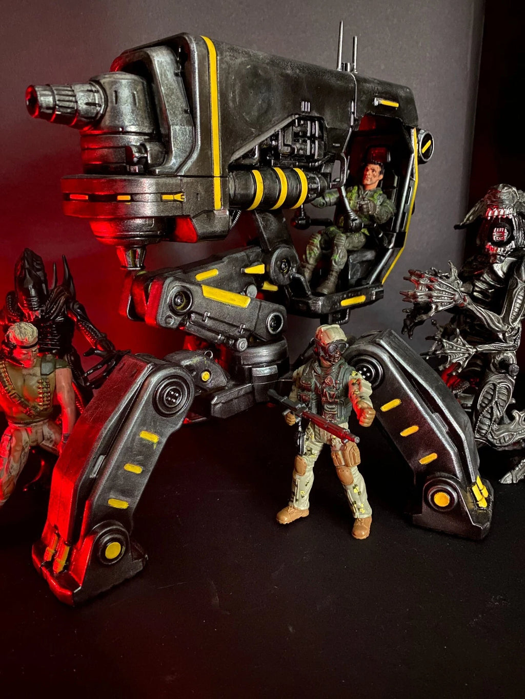Aliens Romulus Power Loader Sentry Gun Weyland Yutani Neca Vintage Alien Earth - view 11
