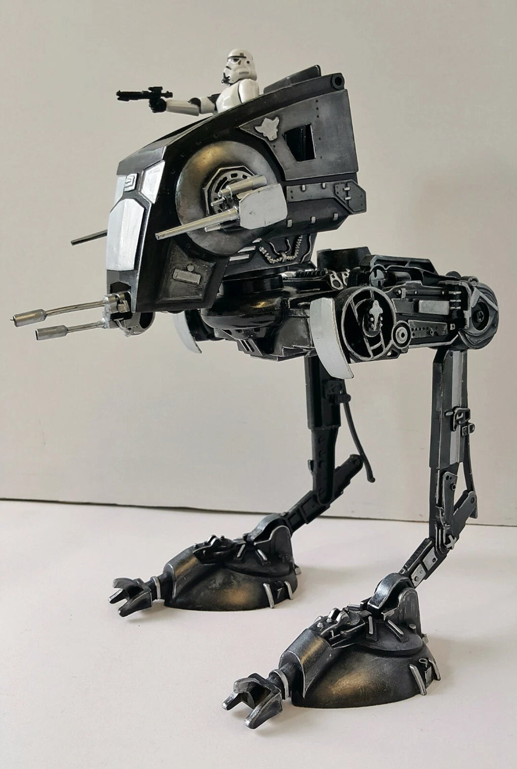 AT-ST Iron Warden Siege Scout Walker | Custom Star Wars Mandalorian Gun Platform