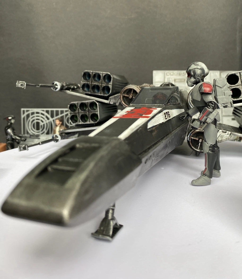 Star Wars Andor Rift Lance X Wing Jedi Sith Empire Vintage Kenner Custom