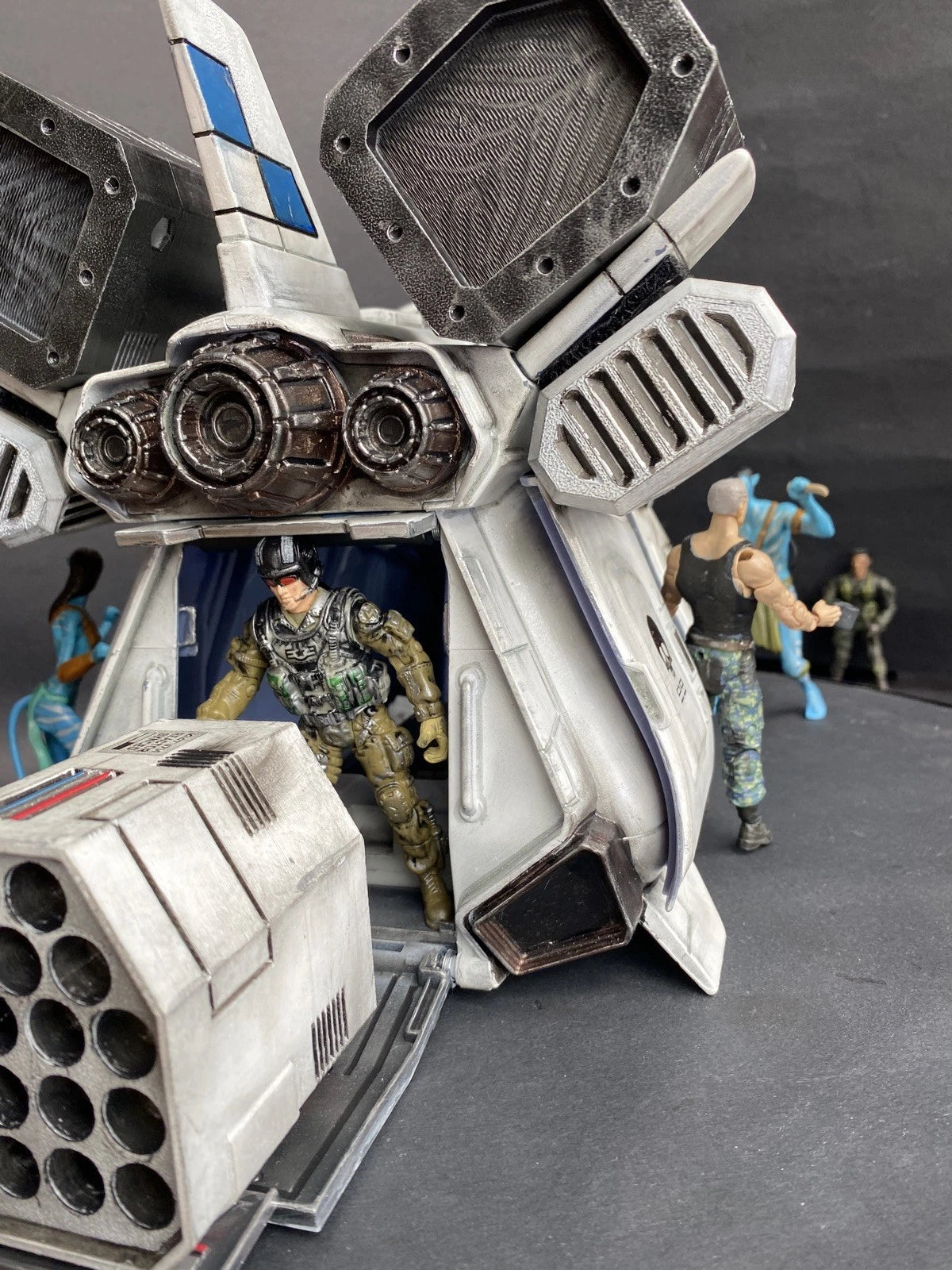 Avatar Way of Water RDA VTOL Dropship Pandora fire and ash Custom