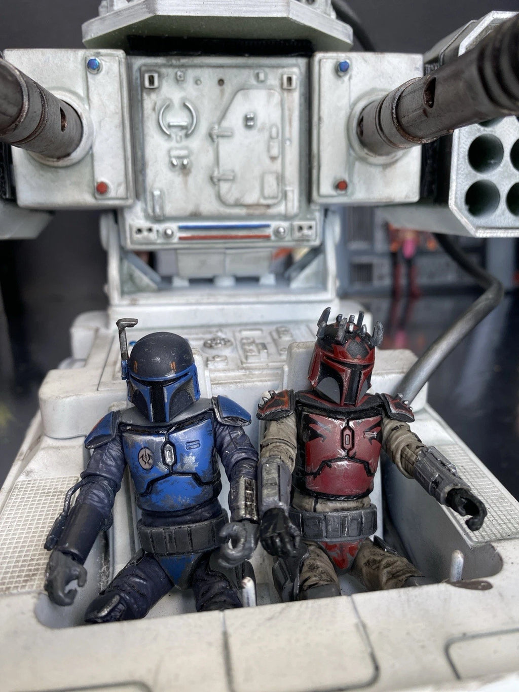 Snowhammer Rebel Rocket Truck 1:18 Hand-Painted Andor Vintage Kenner Star Wars