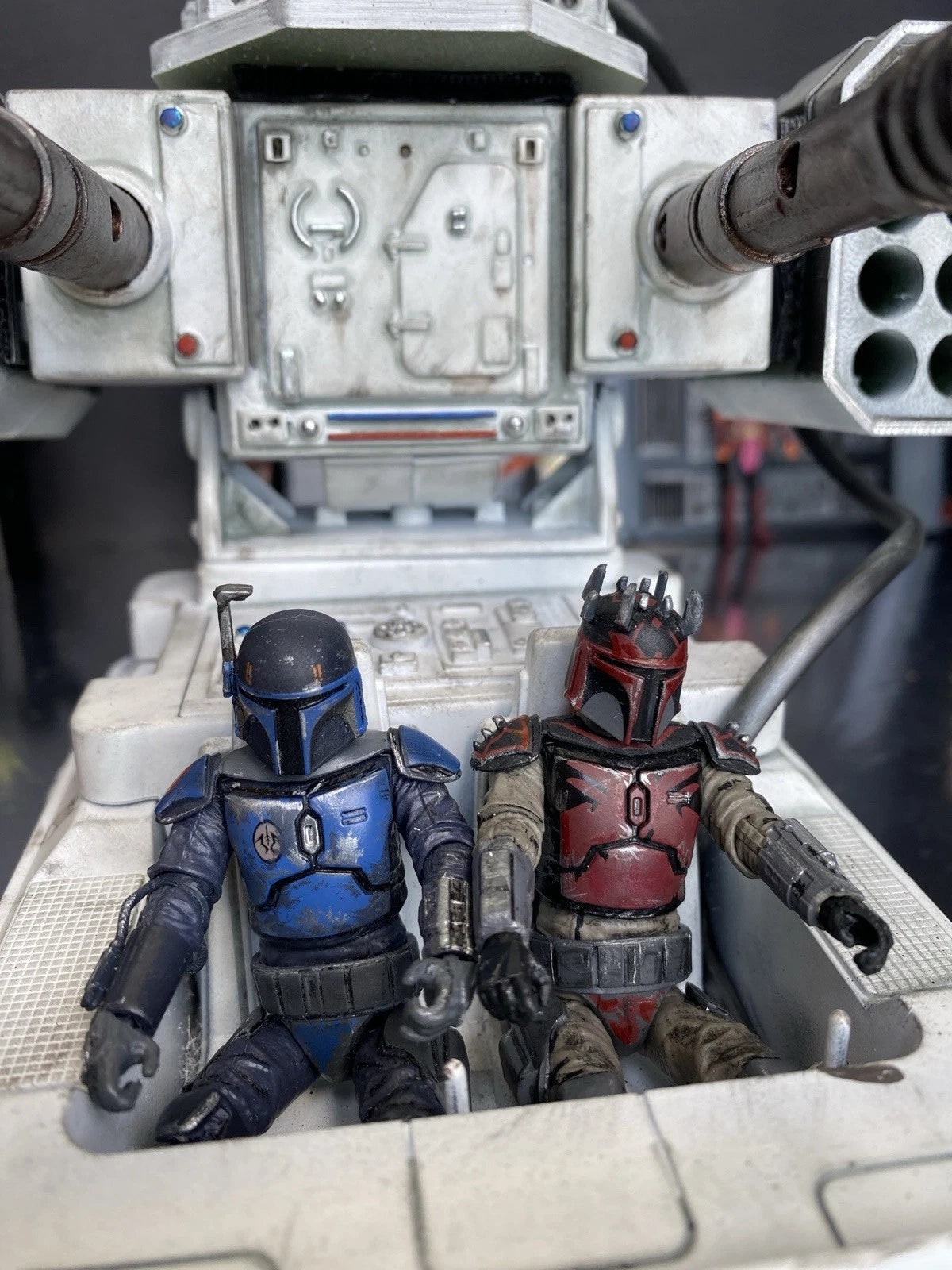 Snowhammer Rebel Rocket Truck 1:18 Hand-Painted Andor Vintage Kenner Star Wars