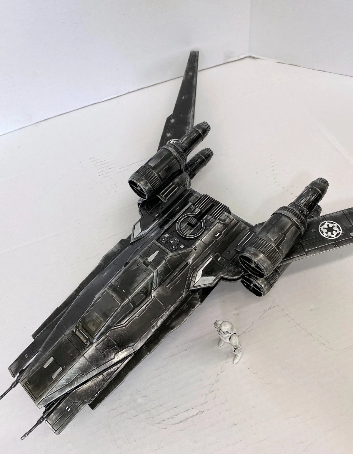 Star Wars Andor U Wing Imperial Sith Vintage Kenner Custom Empire Collectible - view 18