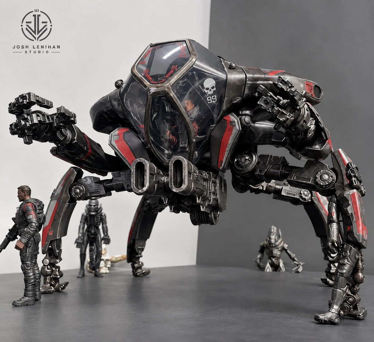 Mars Quarantine Interceptor Commission | Total Recall Custom Vehicle / Diorama