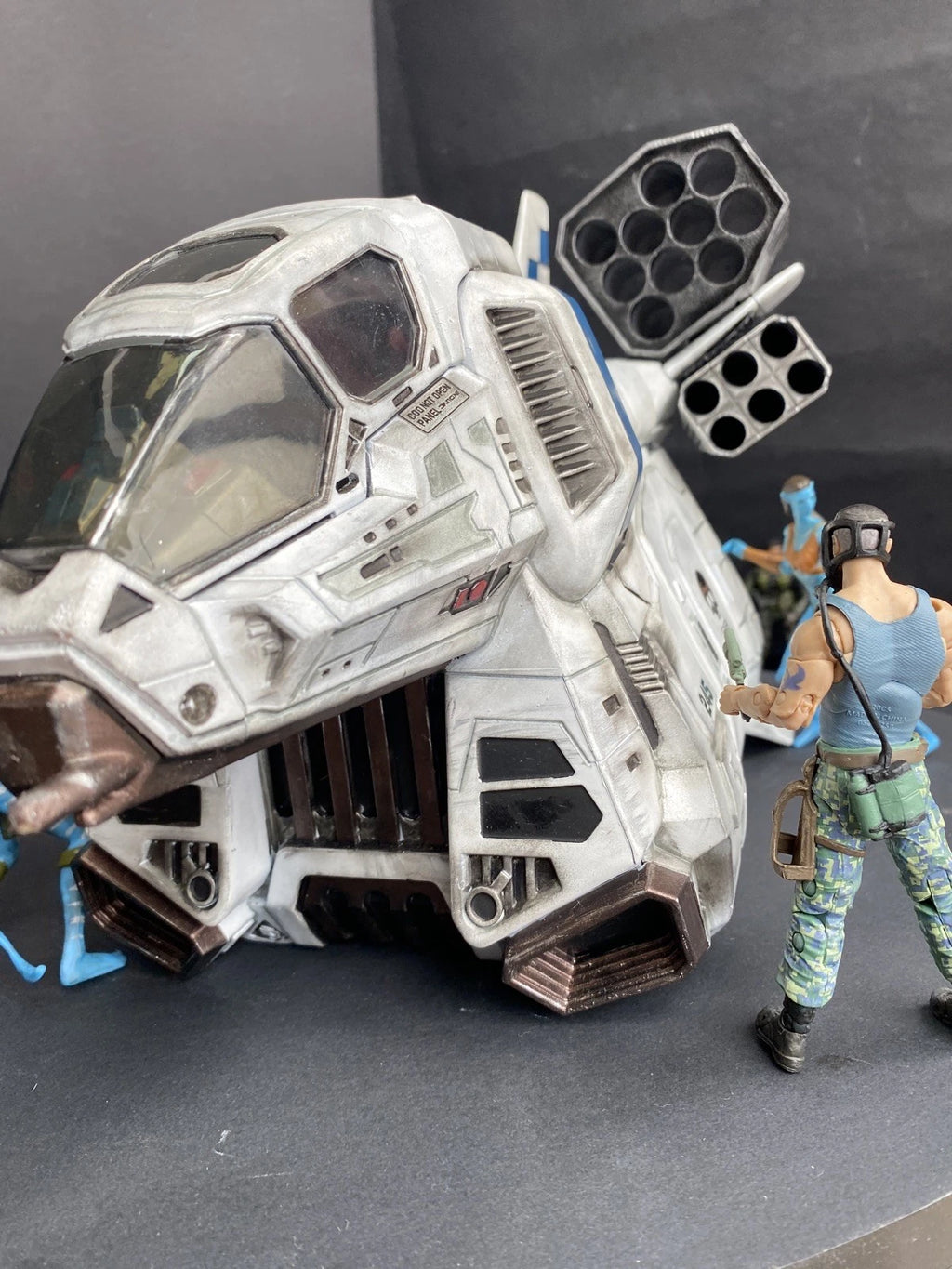 Avatar Way of Water RDA VTOL Dropship Pandora fire and ash Custom