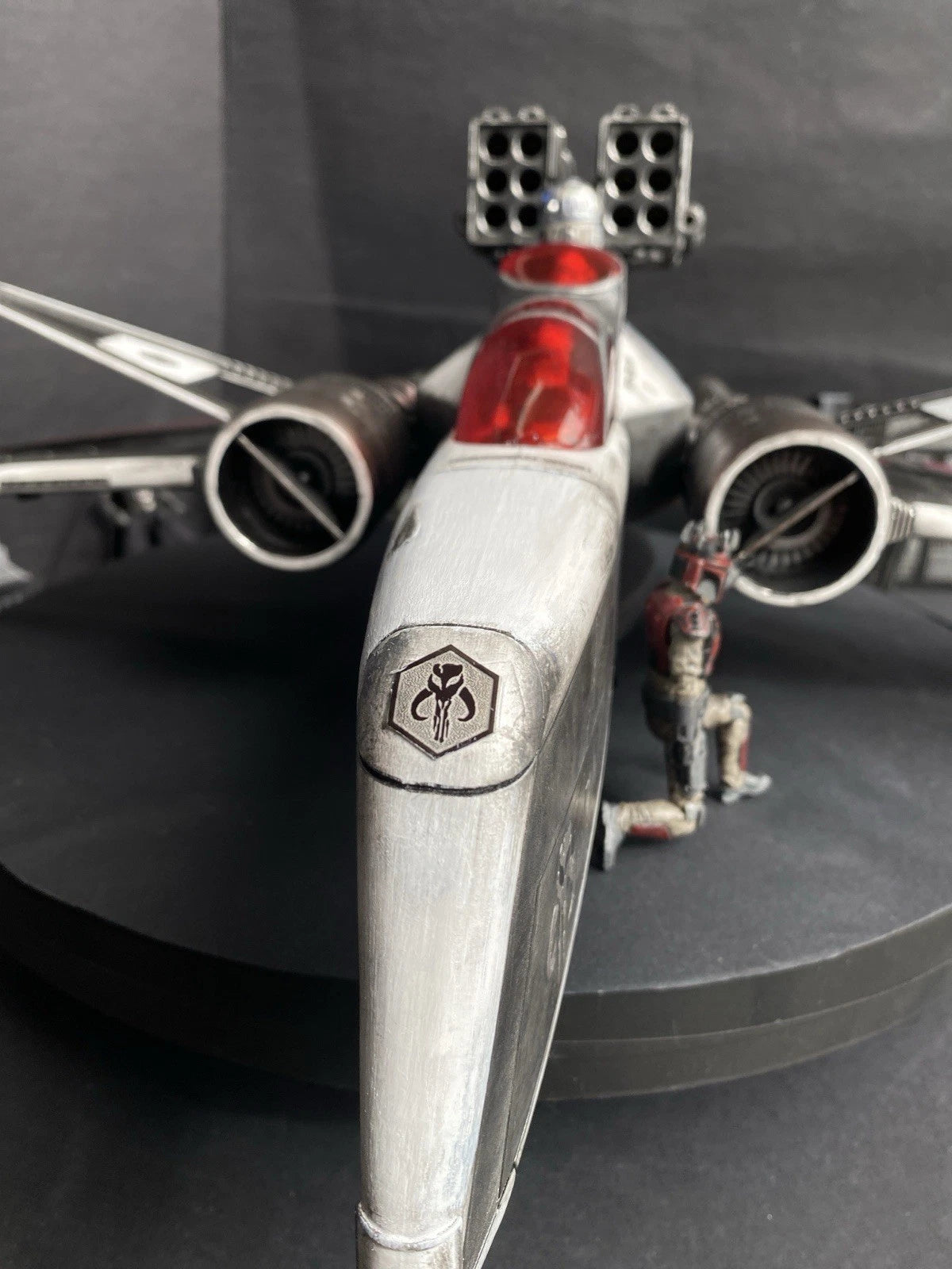 “Red Wraith” Mandalorian ARC 170 Starfighter Star Wars Andor Republic Vintage