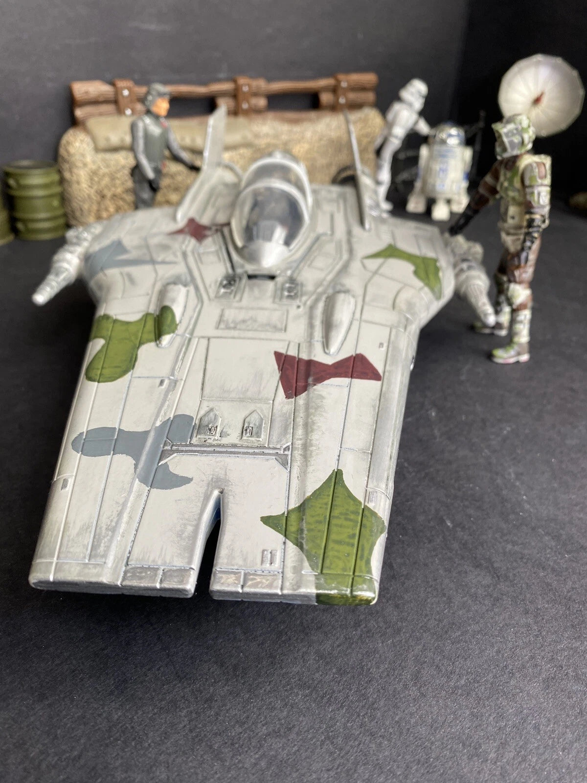 A-Wing “Hunter’s Fang” –  Rebel Interceptor Kashyyyk Camo Starfighter Star Wars - view 22