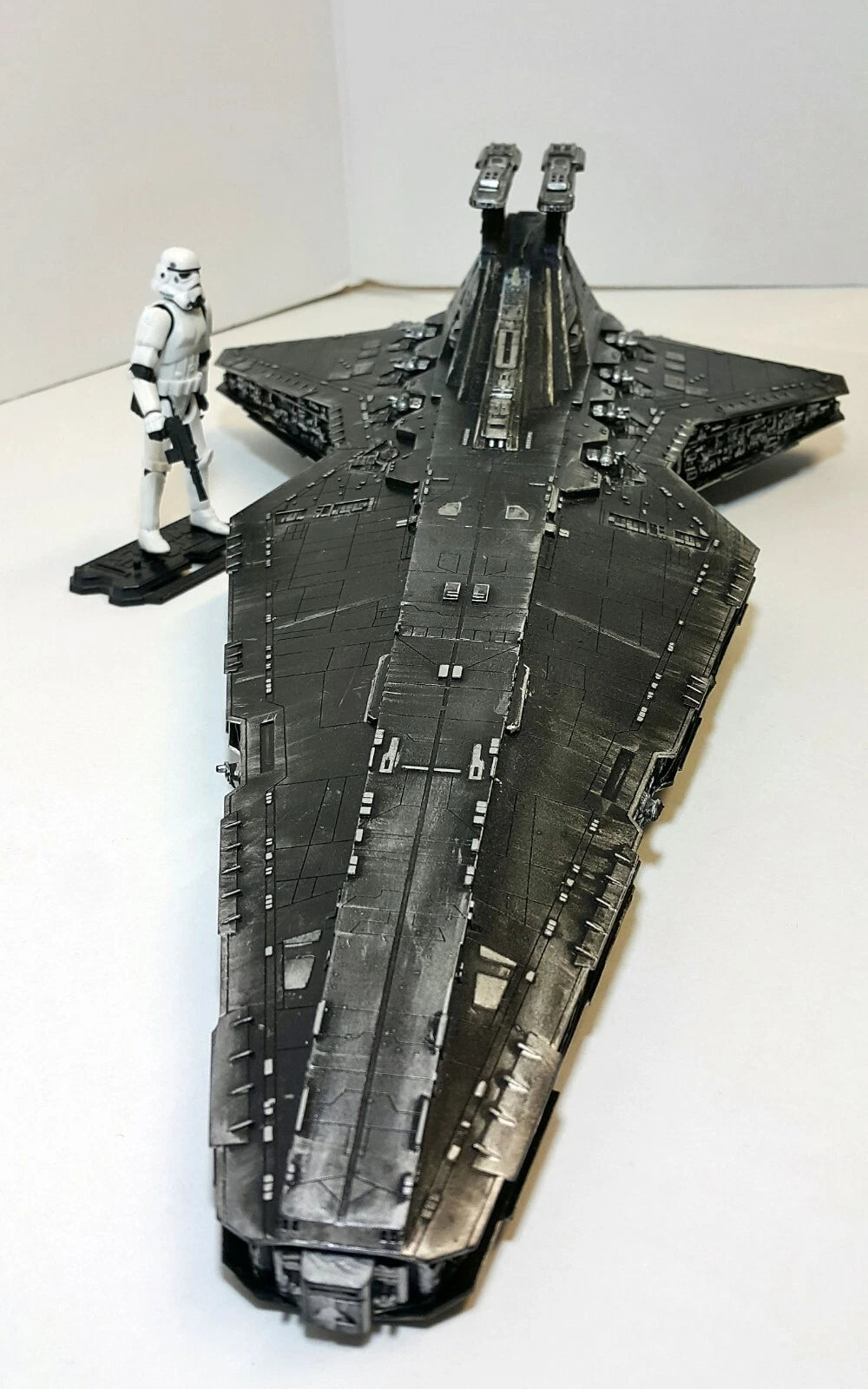 Rare Star Wars Star Destroyer New Hope Empire Vintage Kenner Collectible Custom - view 11