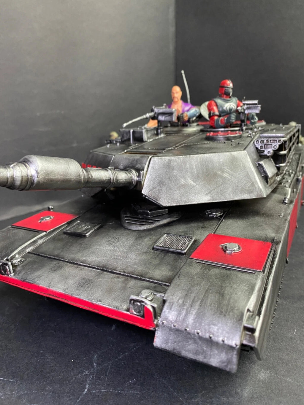 GI JOE COBRA DEVELOPMENTAL TERROR TANK 1:18 Collectible Vintage Custom