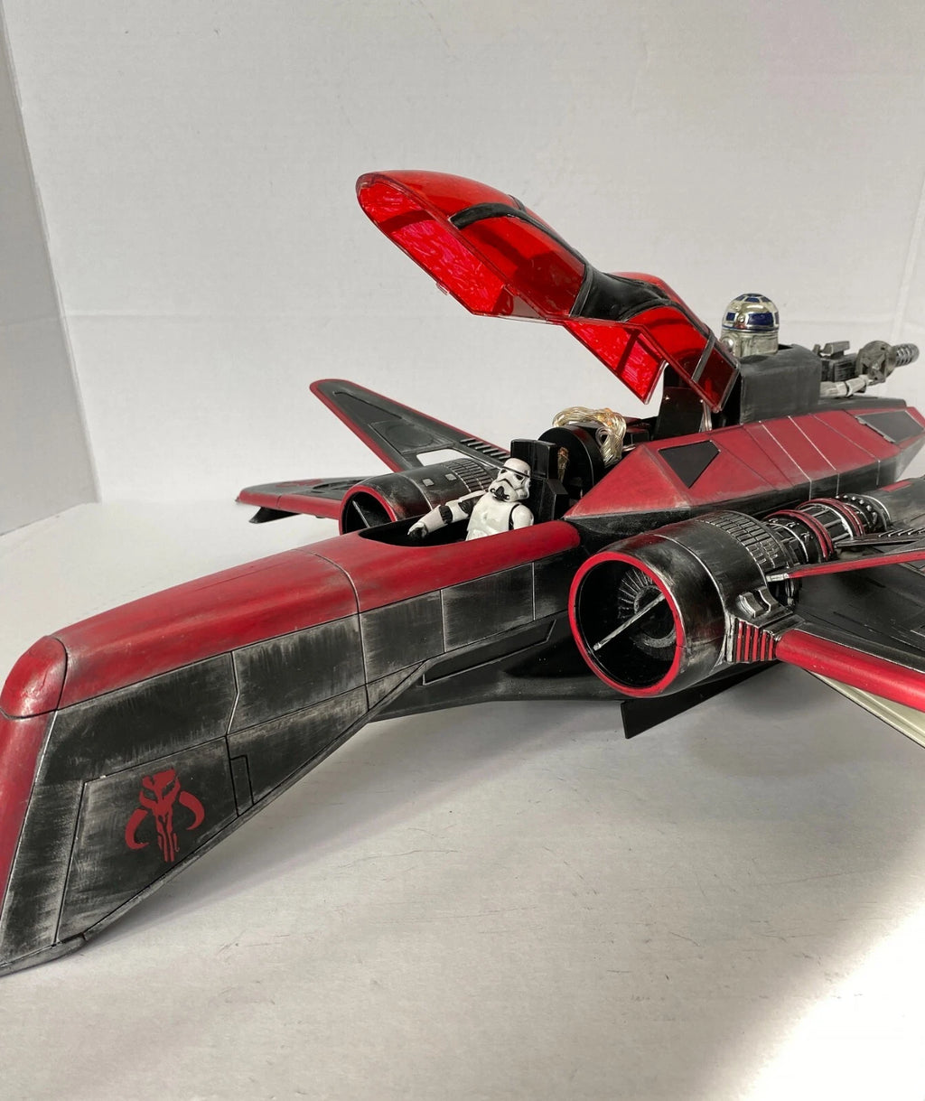 Star Wars Mandalorian Death watch Gunship Empire Vintage Kenner Black series - view 16