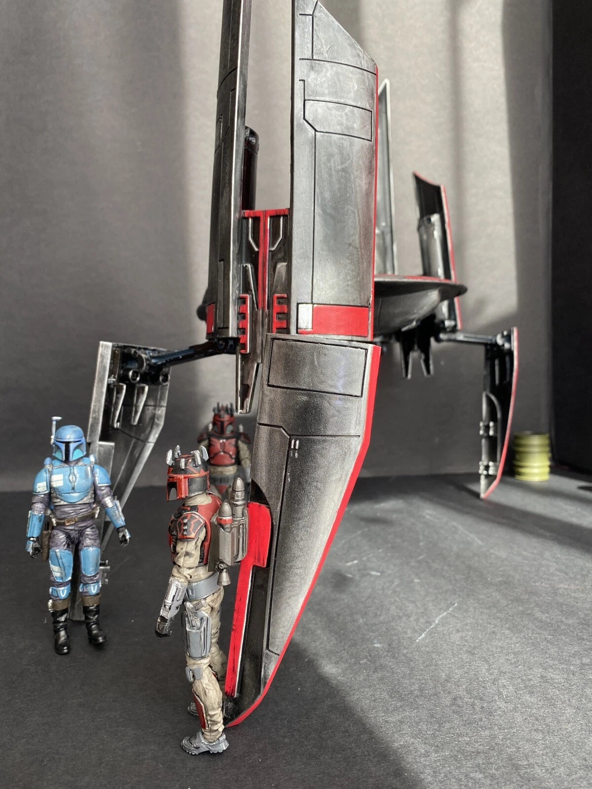 Star Wars Mandalorian Death Watch Droid Fighter Clone Wars Darth Maul Custom