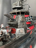 Custom Cobra Ironclad River Fortress Gunboat | G.I. Joe 3.75” Scale | Handmade