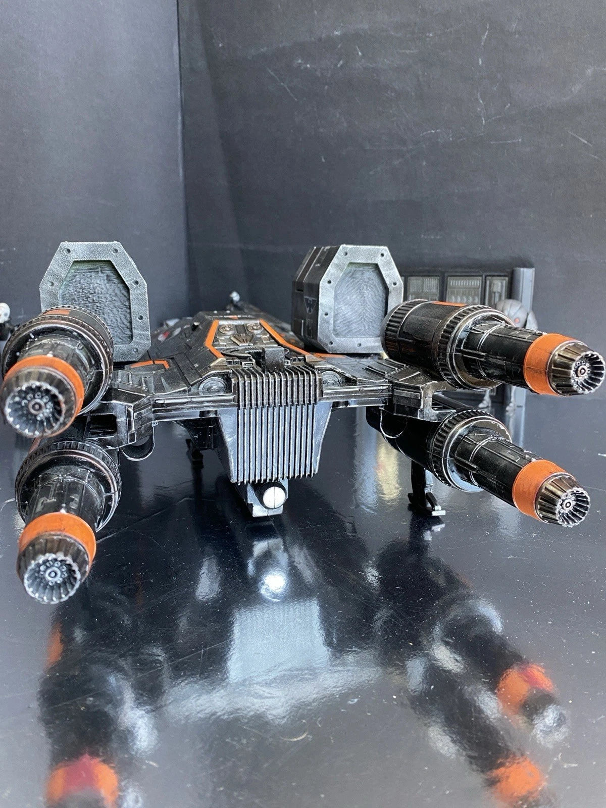 Star Wars U-Wing Starfighter Andor Rogue One Custom Sith Vintage Kenner Imperial