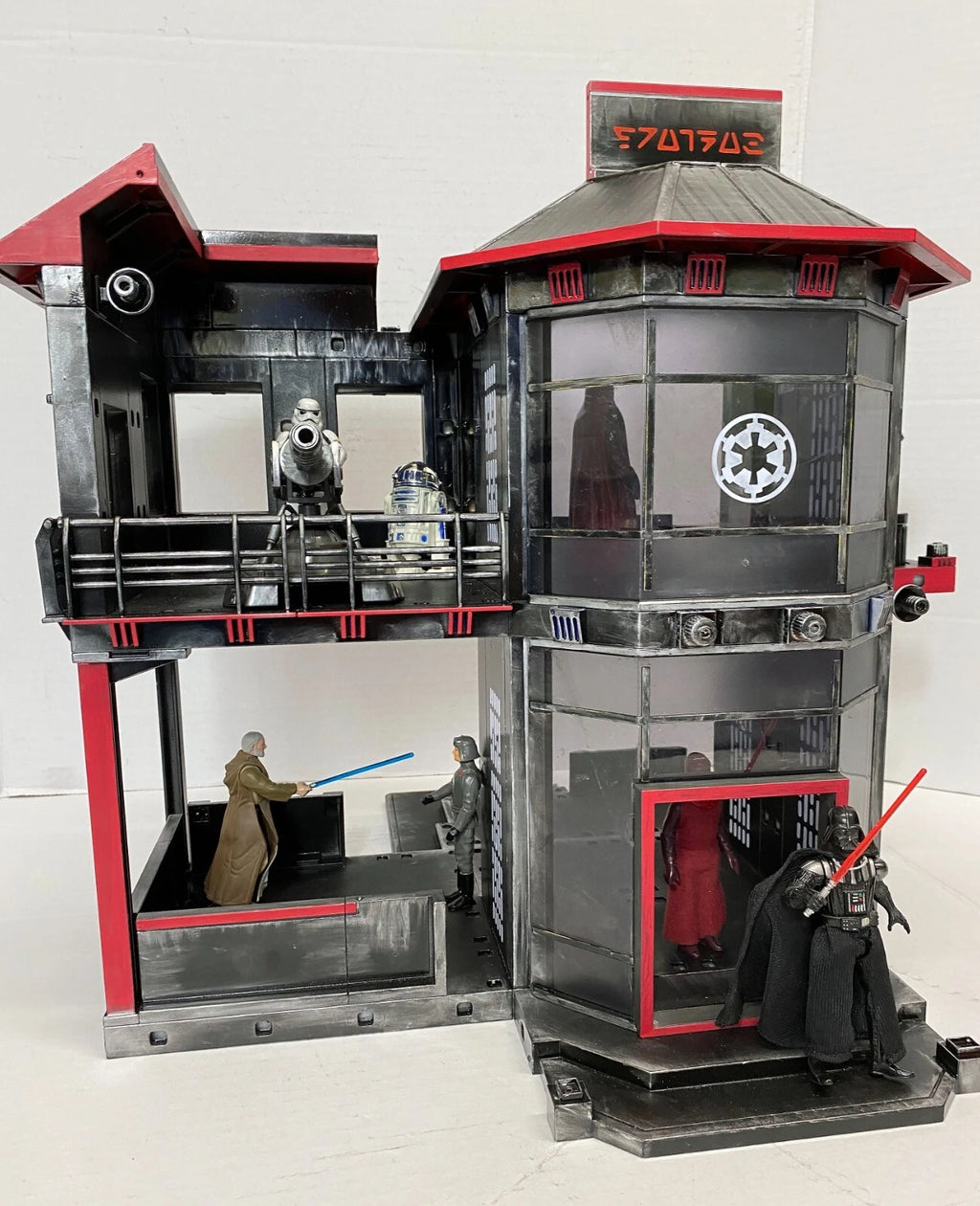 Star Wars Royal Guard Emperor Palpatine Headquarters Vintage Kenner Custom - view 23