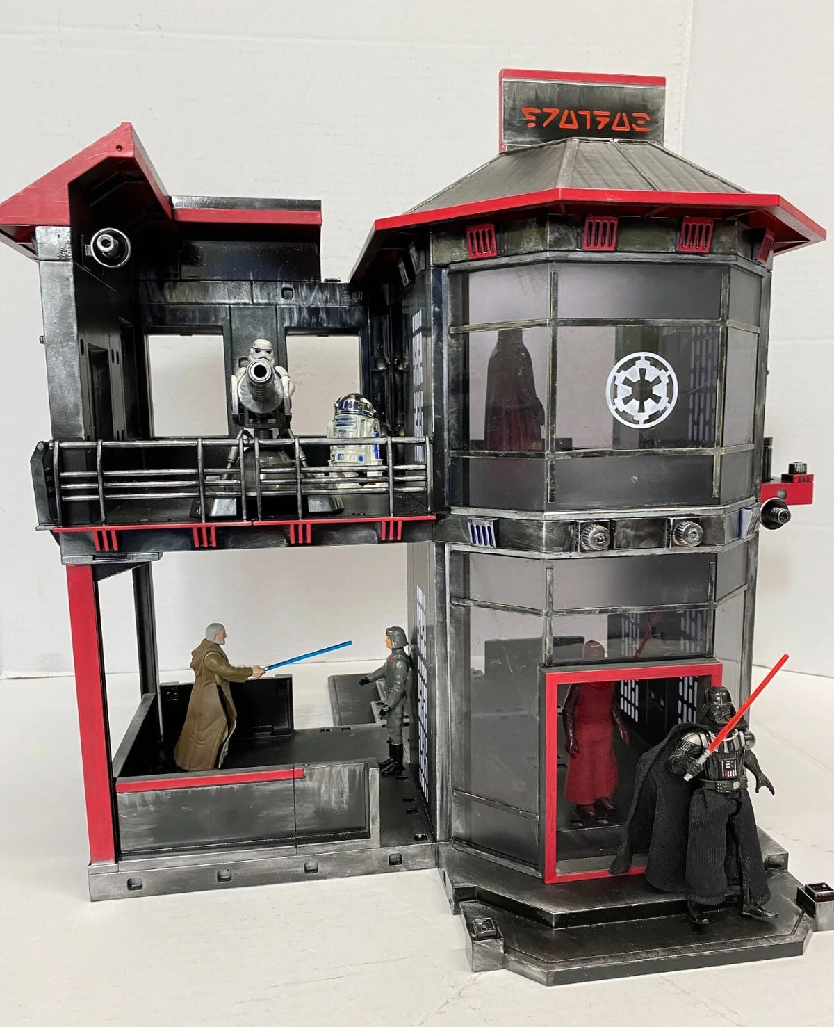 Star Wars Royal Guard Emperor Palpatine Headquarters Vintage Kenner Custom - view 23