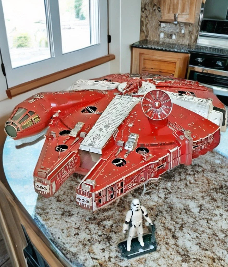 The Crimson Covenant | Dark Sith Command Millennium Falcon Custom Star Wars