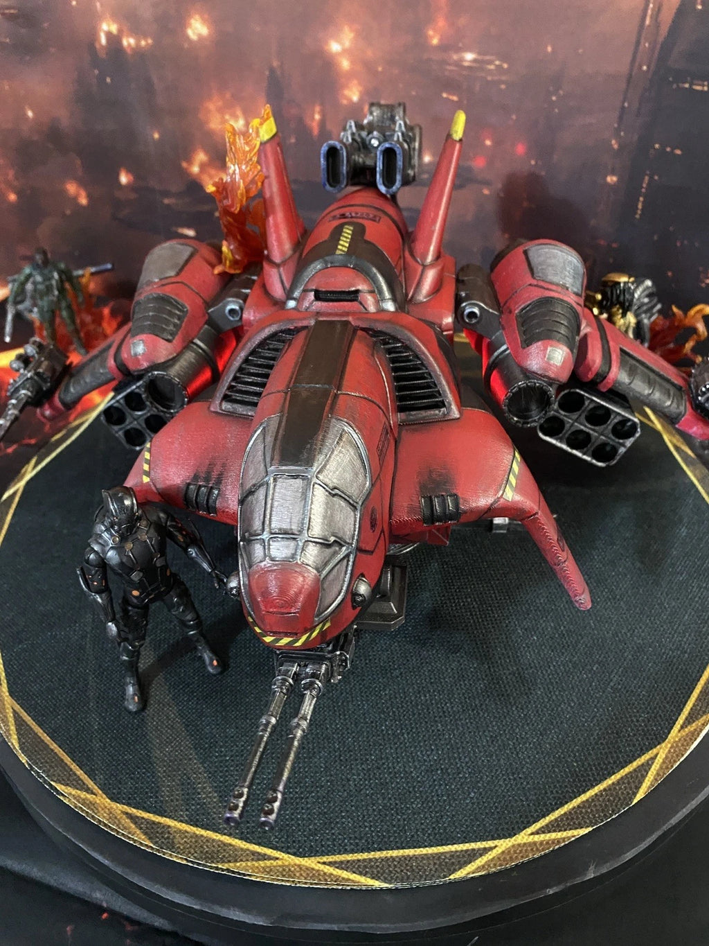 Klandathu Scorchspear Gunship – Starship Troopers Mobile Infantry Assault Custom