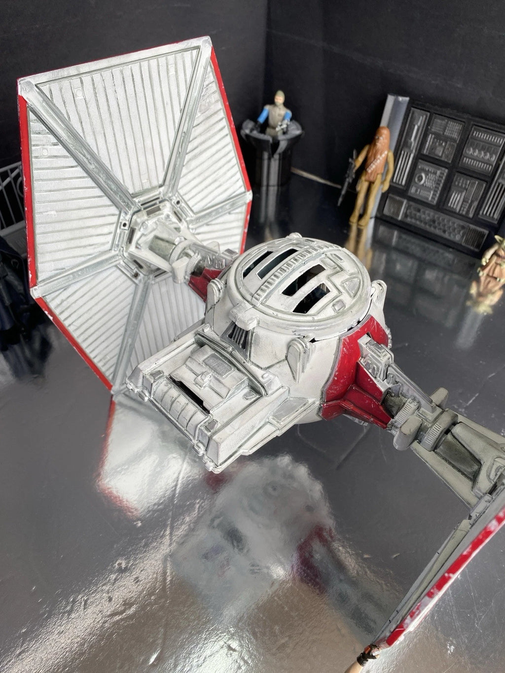 Star Wars TIE Fighter Vintage Collection Imperial Empire Sith Custom Starfighter