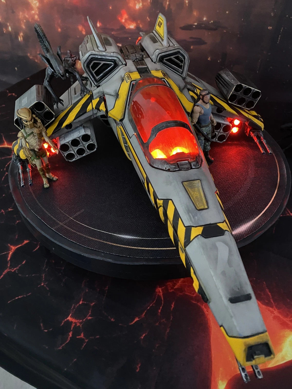 Weyland Yutani Aliens Gunship Colonial Marines Interceptor Romulus Earth Custom
