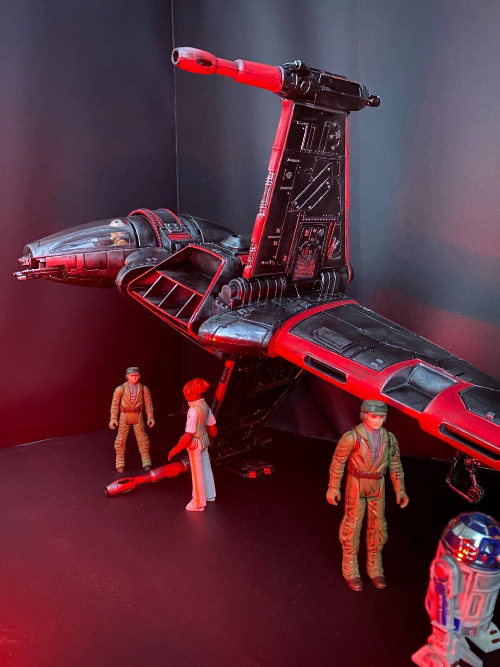 Star Wars Hellion Vortex B-wing Interceptor vintage Maul Shadow lord collectible - view 6