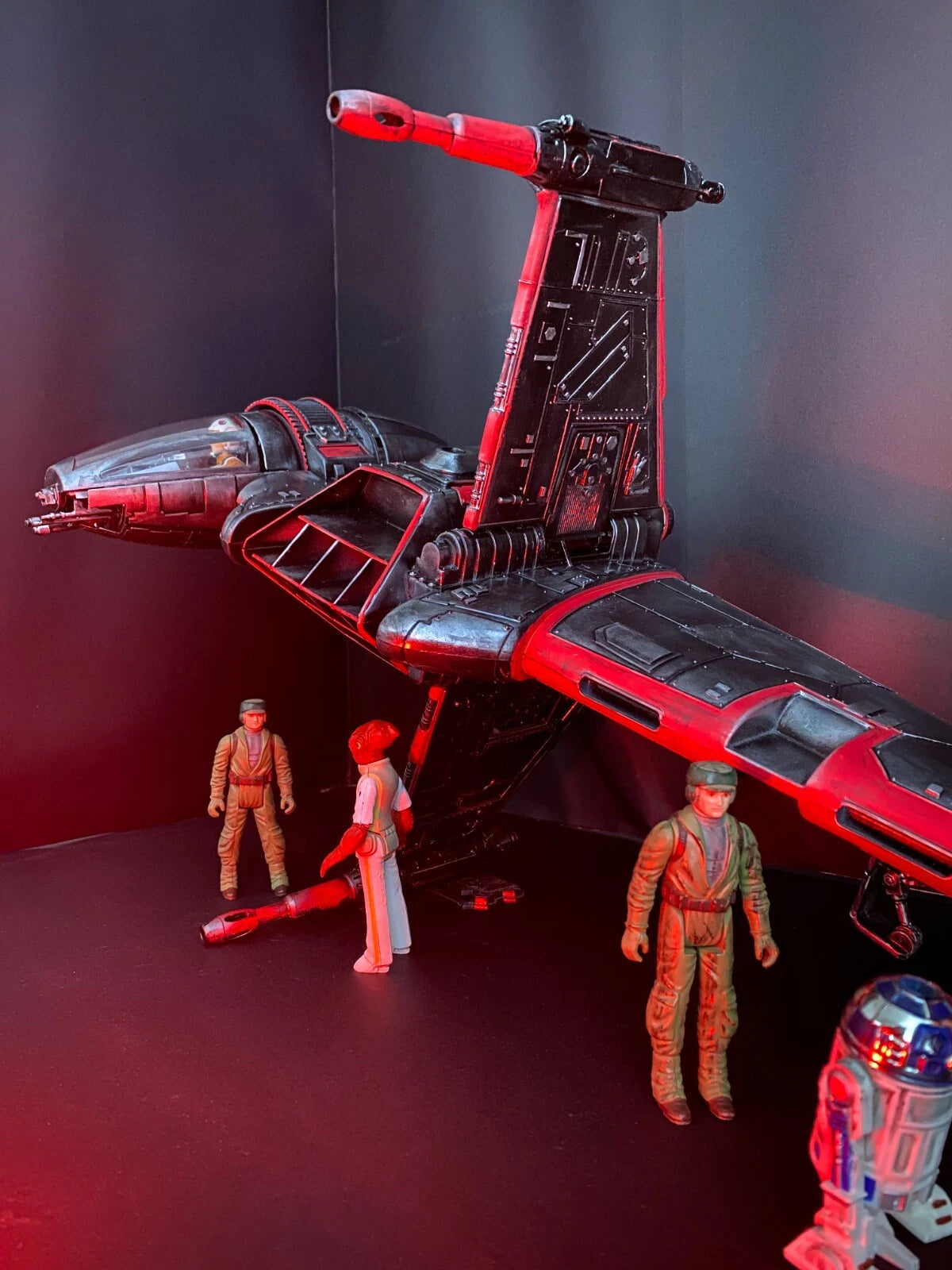 Star Wars Hellion Vortex B-wing Interceptor vintage Maul Shadow lord collectible - view 6