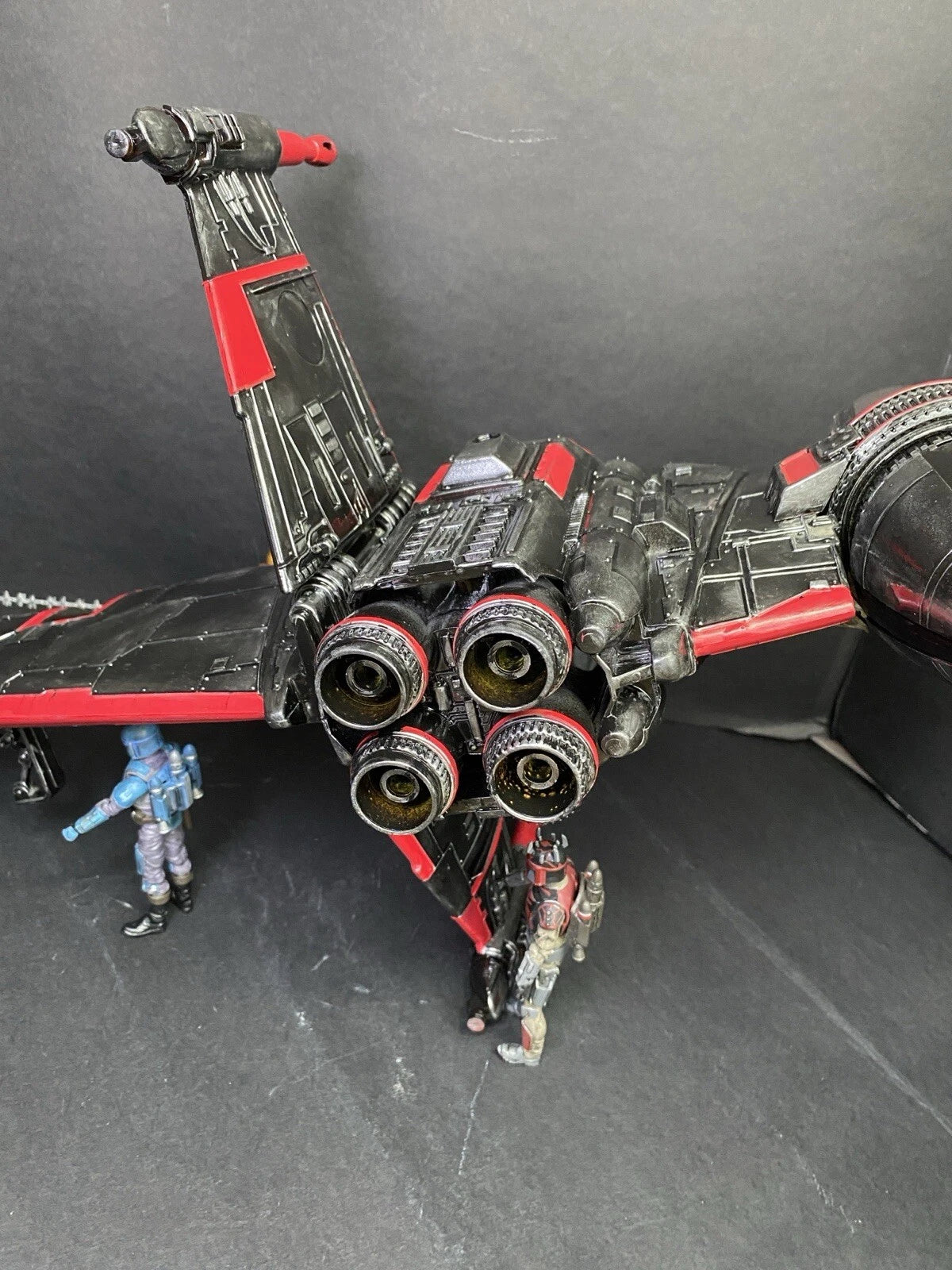Star Wars B-Wing Custom ROTJ commission Andor Hoth Vintage Kenner Collectible