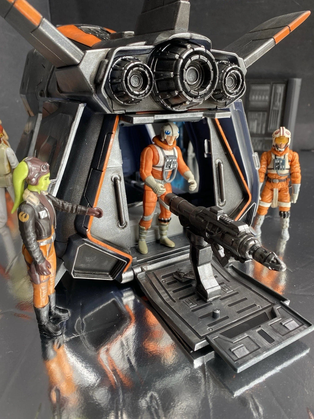 RS-41 Ashwing Andor Star Wars Rebel Assault Ship Starfighter Empire Jedi Vintage