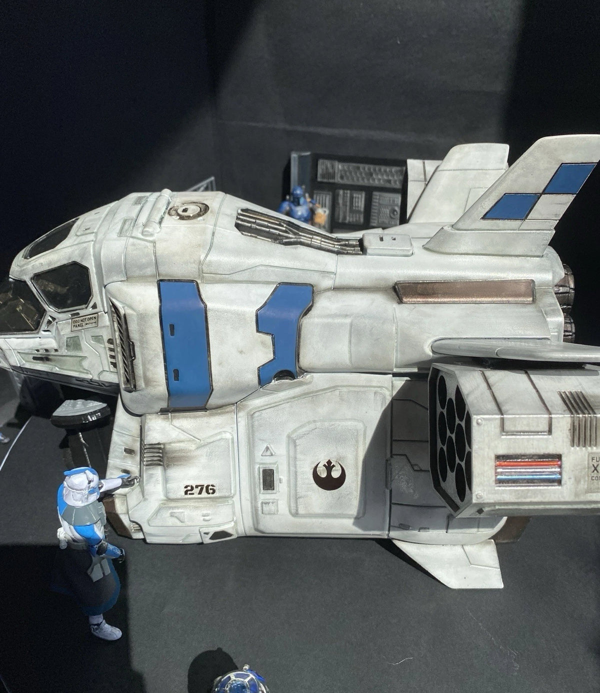 Star Wars Andor Rebel Alliance Starfighter Custom Vintage Collection Rogue One