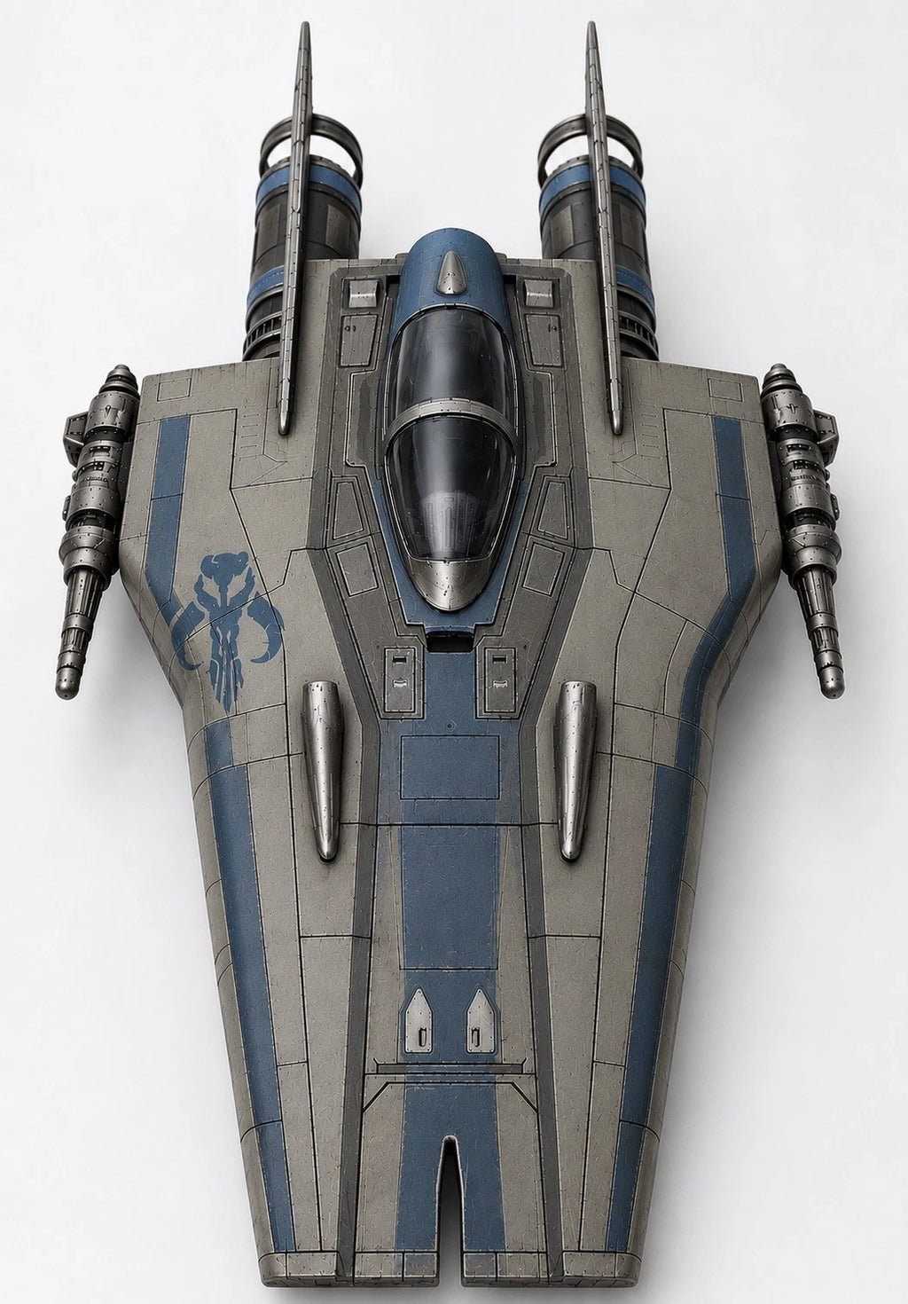 Mandalorian A-Wing Commission Star Wars Andor Vintage Sith Kenner Custom