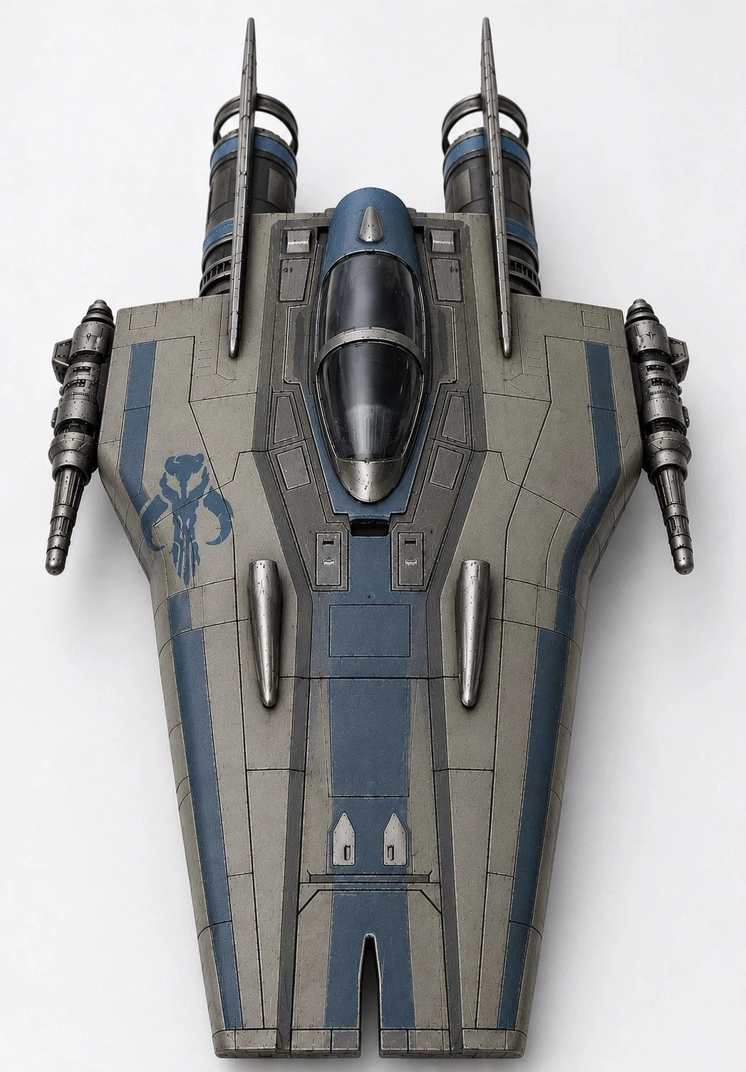 Mandalorian A-Wing Commission Star Wars Andor Vintage Sith Kenner Custom