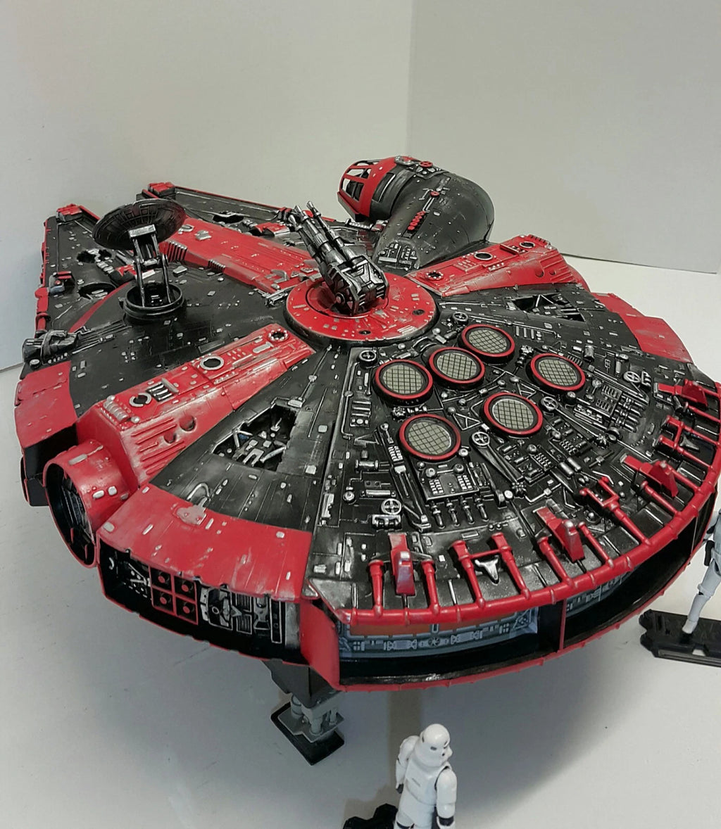 Star Wars IRON HOWL Millennium Falcon New Hope Return of Jedi Vintage Custom - view 6